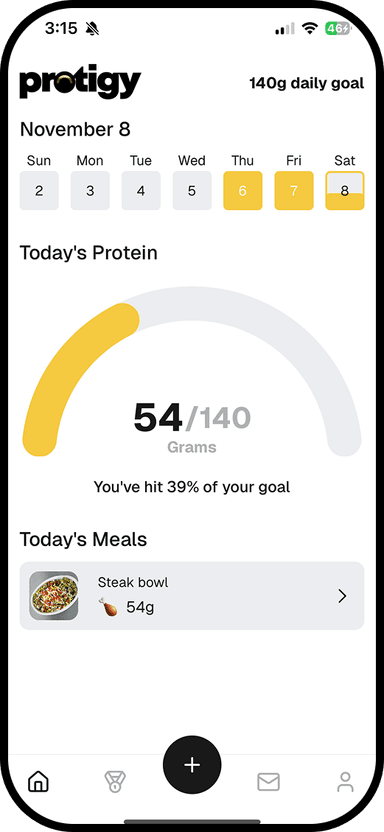 Keep track of protein to reach your goals